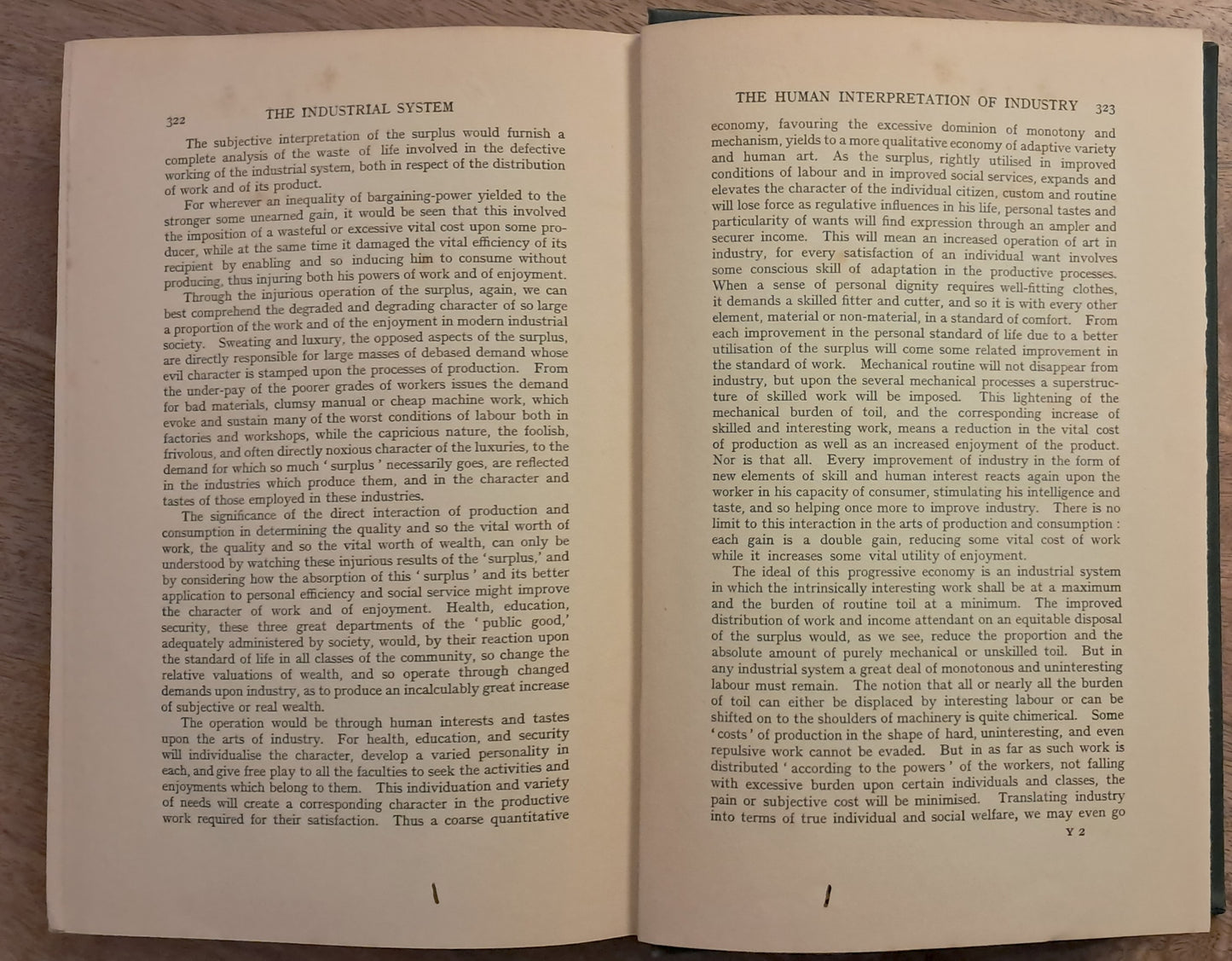 1909 First Edition J.A. Hobson – The Industrial System | Classic Political Economy