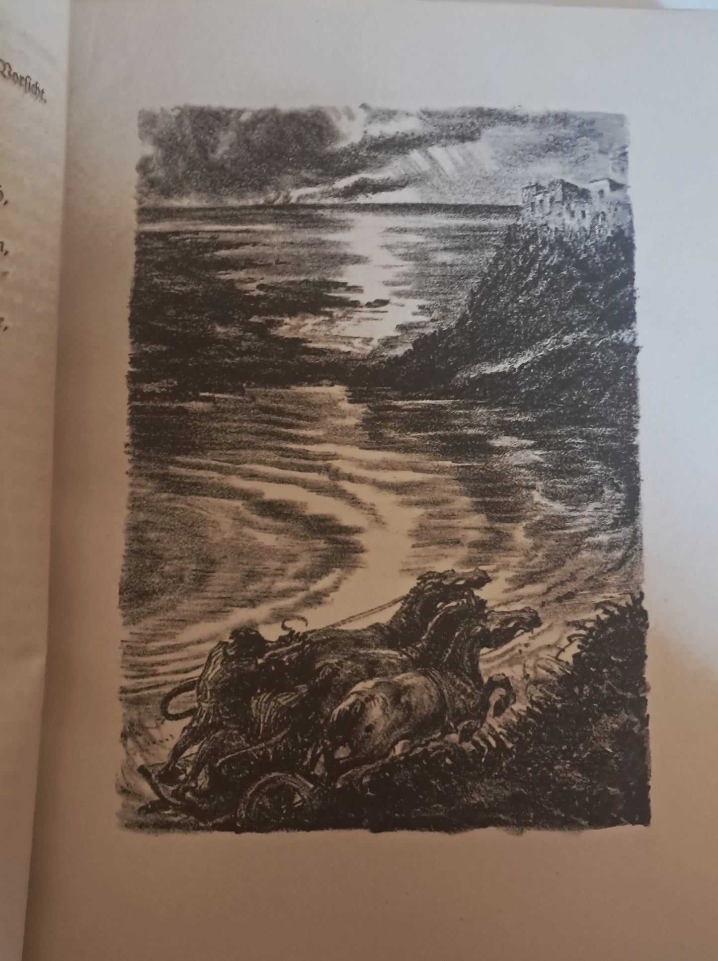 Homer Odyssey German Illustrated Edition Classical Greek Literature Fine Binding